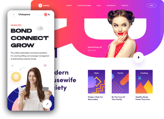 Сustom Membership Platform for Big Communities